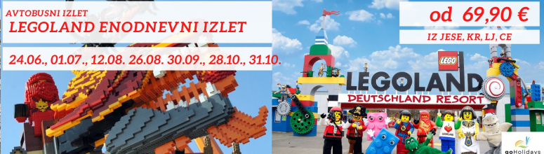 Enodnevn izlet v Legoland
